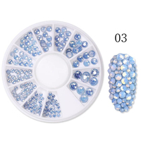 UR SUGAR BLUE MAVİ SWAROVSKİ SÜSLEME TAŞ SETİ